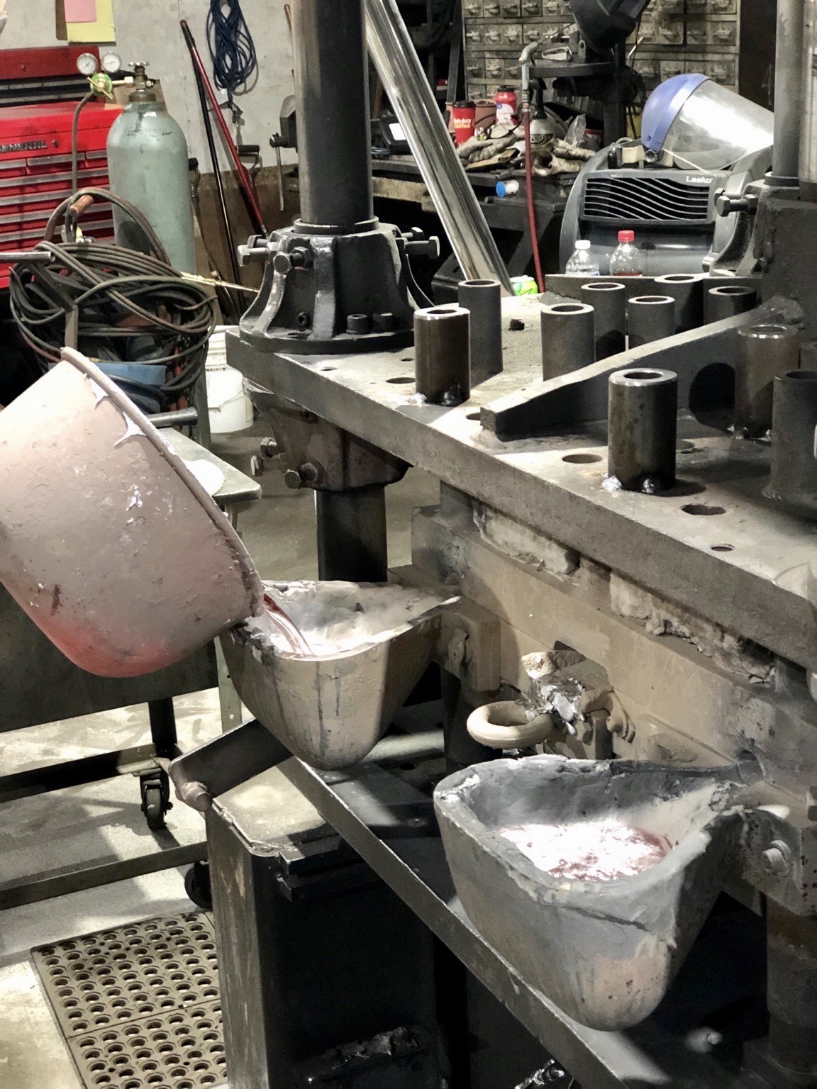 ERMAK Foundry and Machining pouring permanent mold